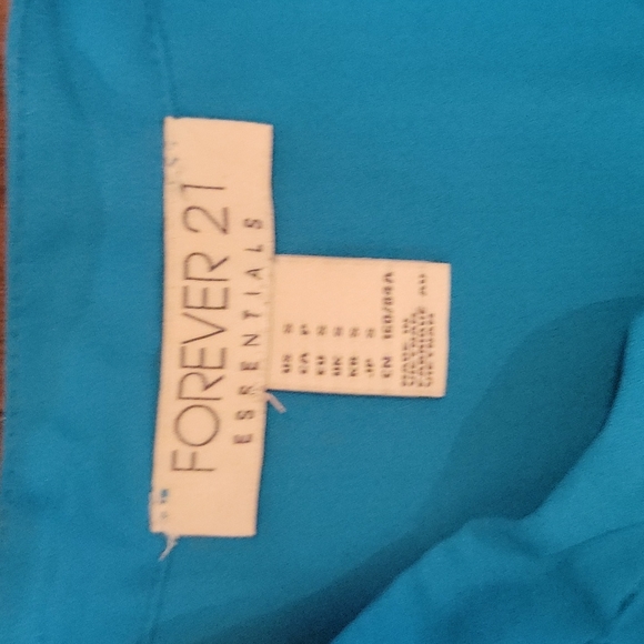 Bright blue sleeveless tank - Picture 3 of 3